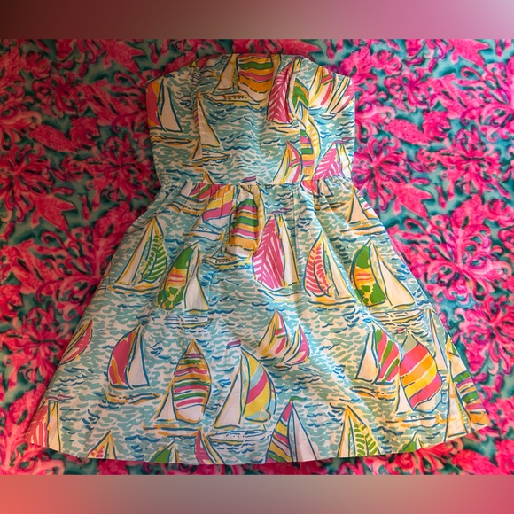 Lilly Pulitzer Dresses & Skirts - Lilly Pulitzer You Gotta Regatta Lottie Dress Size 0